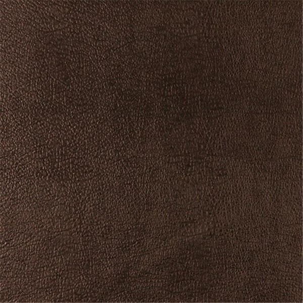 Designer Fabrics Designer Fabrics G358 54 in. Wide Chocolate Brown; Metallic Leather Grain Upholstery Faux Leather G358 - main